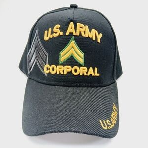 U.S. Army Corporal Black Cap